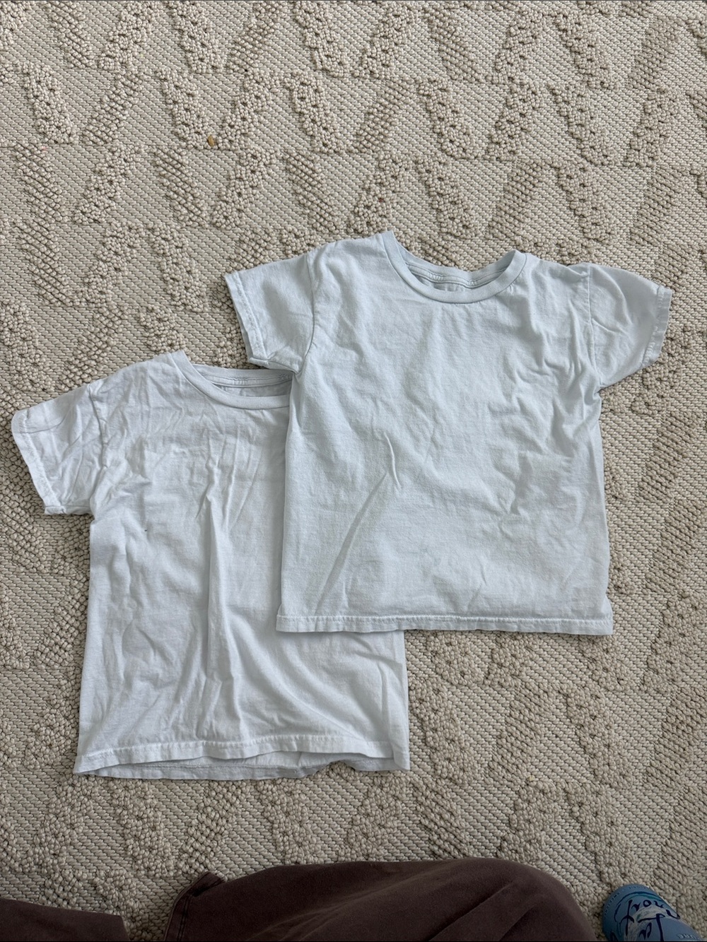 Fruit of the Loom White Short Sleeve Kids Tee - Pack of 2 lightly used